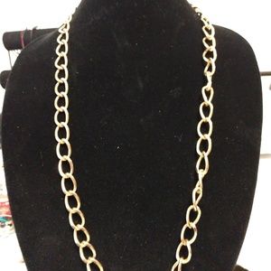Gold chain necklace